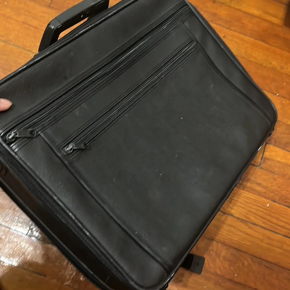 Black Leather Briefcase